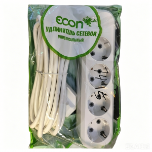 5м төрт розеткалы ұзартқыш